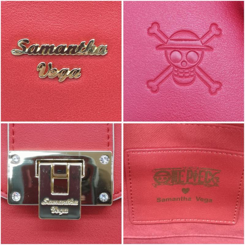 サマンサベガ Samantha Vega リュックサック、デイパック リュックサック、デイバッグ ONE PIECE モンキー D ルフィ リュック デイバッグ 20周年記念 - 赤 / レッド / red レディース USED 古着 中古 50158325