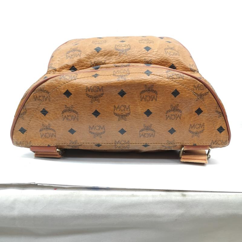 エムシーエム MCM リュックサック、デイパック リュックサック、デイバッグ ヴィンテージ ヴィセトス柄 バックパック リュック - 茶 / ブラウン / brown メンズ USED 古着 中古 50158330