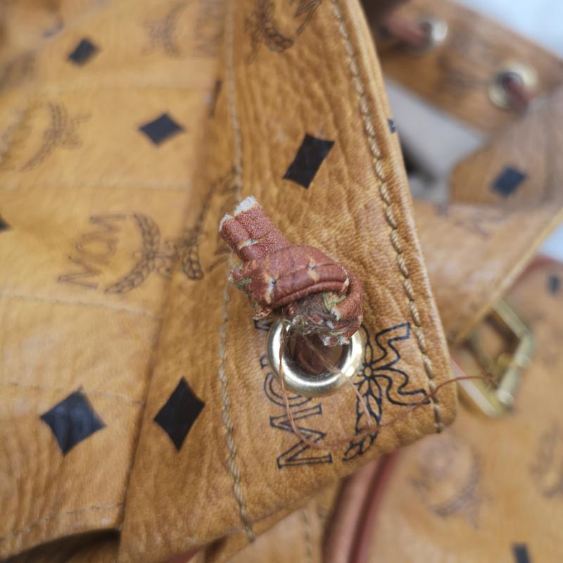 エムシーエム MCM リュックサック、デイパック リュックサック、デイバッグ ヴィンテージ ヴィセトス柄 バックパック リュック - 茶 / ブラウン / brown メンズ USED 古着 中古 50158330