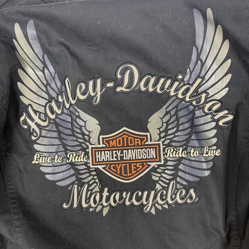 ハーレーダビッドソン Harley-Davidson ジャケット、上着 ジャンパー、ブルゾン Horizon 3-in-1 Cotton Jacket ライナー ジャケット 98416-08vw M 黒 / ブラック / black メンズ USED 古着 中古 50158334
