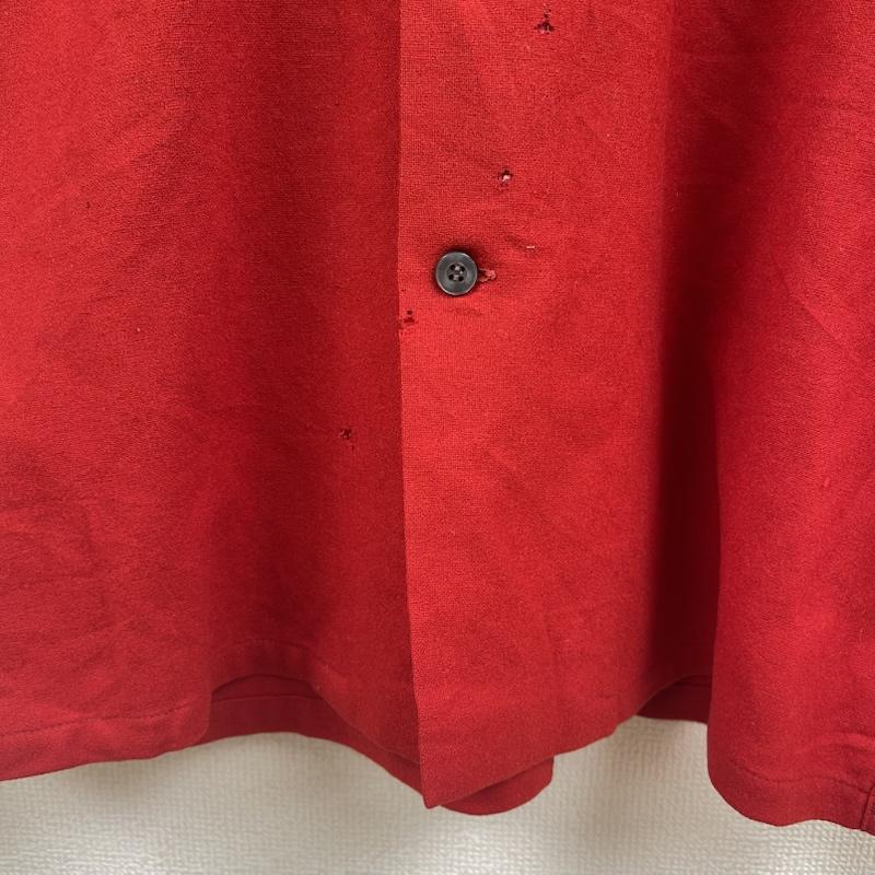 ペンドルトン PENDLETON シャツ、ブラウス 長袖 60s VIRGIN WOOL オープンカラー 長袖 シャツ L 赤 / レッド / red メンズ USED 古着 中古 50158344