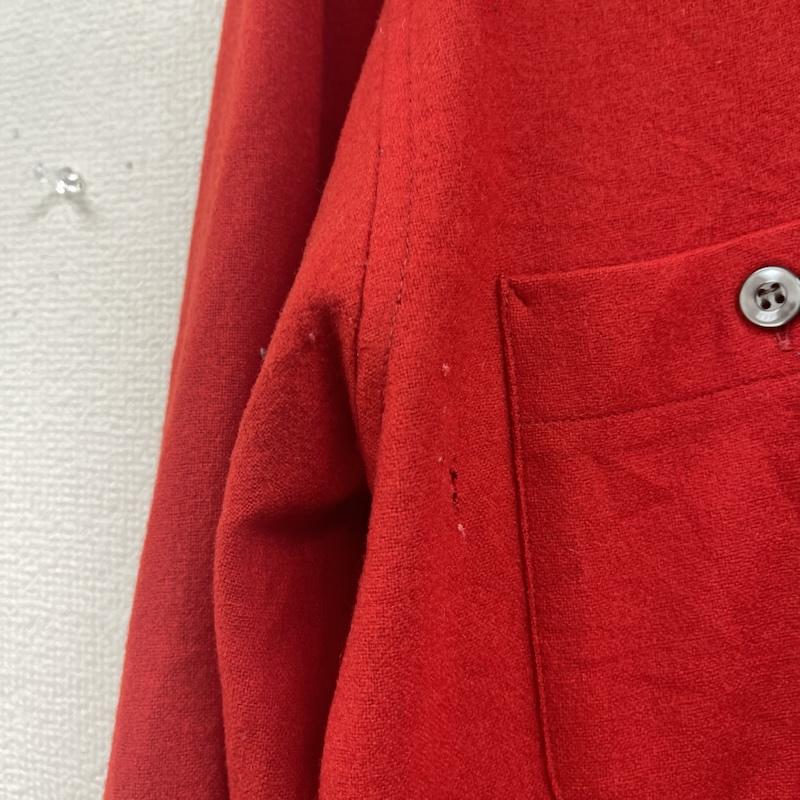 ペンドルトン PENDLETON シャツ、ブラウス 長袖 60s VIRGIN WOOL オープンカラー 長袖 シャツ L 赤 / レッド / red メンズ USED 古着 中古 50158344