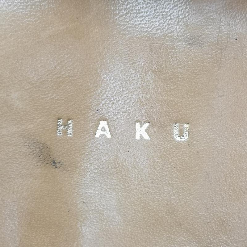 古着 USED 革靴 革靴 HAKU プレーントゥ レザー シューズ 23.5cm 茶 / ブラウン / brown レディース USED 古着 中古 50158355