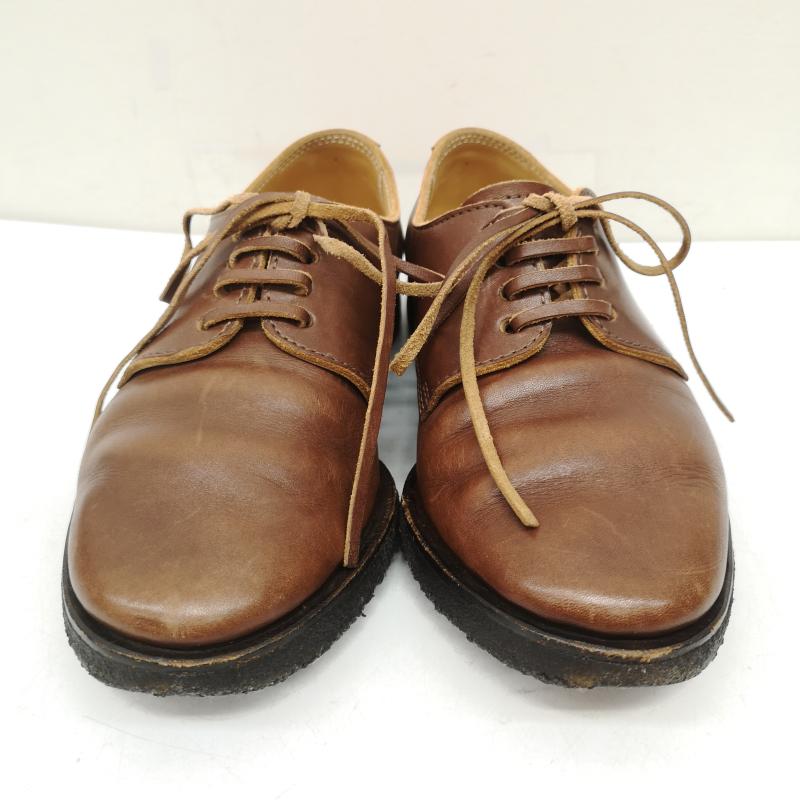 古着 USED 革靴 革靴 HAKU プレーントゥ レザー シューズ 23.5cm 茶 / ブラウン / brown レディース USED 古着 中古 50158355