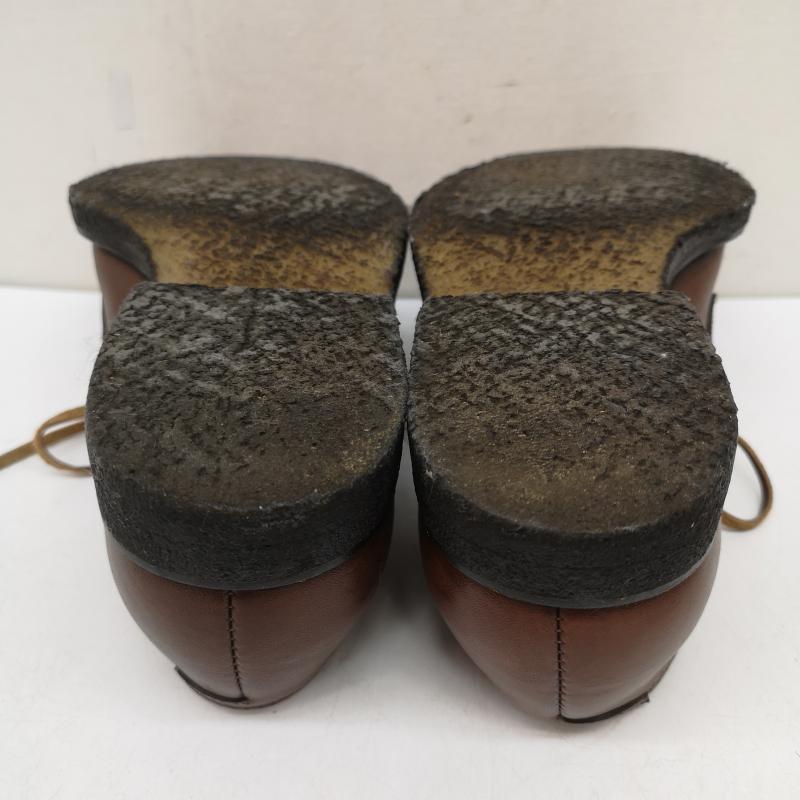 古着 USED 革靴 革靴 HAKU プレーントゥ レザー シューズ 23.5cm 茶 / ブラウン / brown レディース USED 古着 中古 50158355
