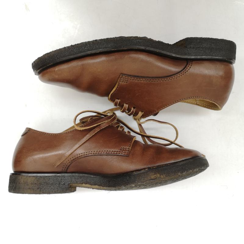 古着 USED 革靴 革靴 HAKU プレーントゥ レザー シューズ 23.5cm 茶 / ブラウン / brown レディース USED 古着 中古 50158355