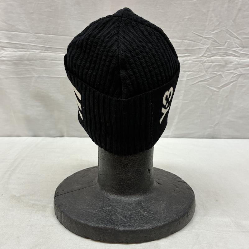 ワイスリー Y-3 帽子 ニット帽 19AW Beanie 3S ビーニー ニット キャップ FH9284 - ロゴ、文字 黒 / ブラック / black X 白 / ホワイト / white メンズ USED 古着 中古 50158382