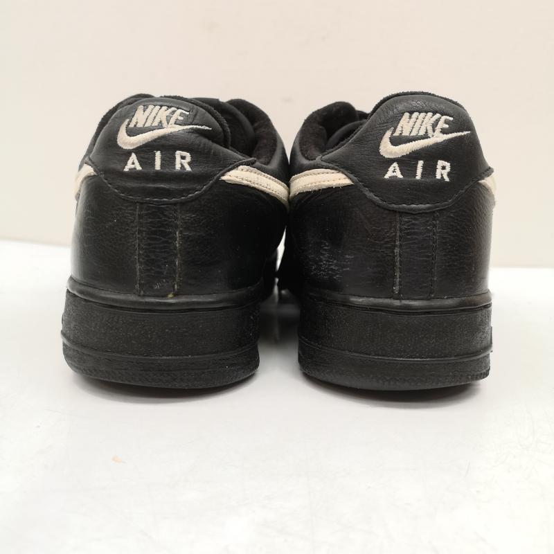 ナイキ NIKE スニーカー スニーカー Air Force 1 本革 01年製 レザ－ スニーカー 29.0cm 黒 / ブラック / black メンズ USED 古着 中古 50158384