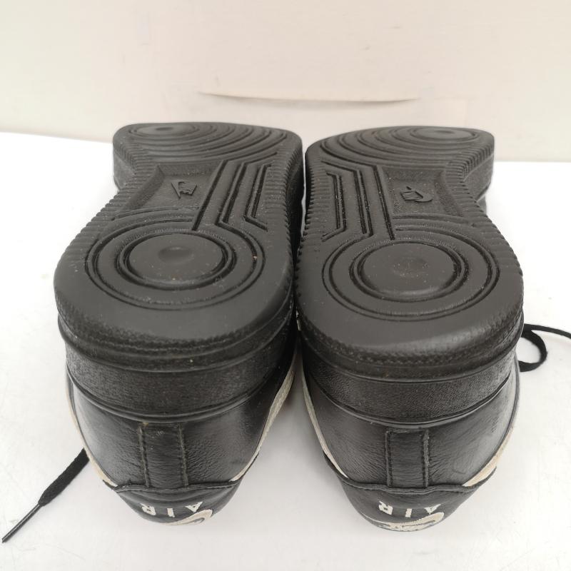 ナイキ NIKE スニーカー スニーカー Air Force 1 本革 01年製 レザ－ スニーカー 29.0cm 黒 / ブラック / black メンズ USED 古着 中古 50158384
