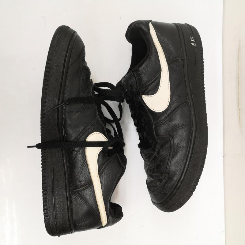 ナイキ NIKE スニーカー スニーカー Air Force 1 本革 01年製 レザ－ スニーカー 29.0cm 黒 / ブラック / black メンズ USED 古着 中古 50158384