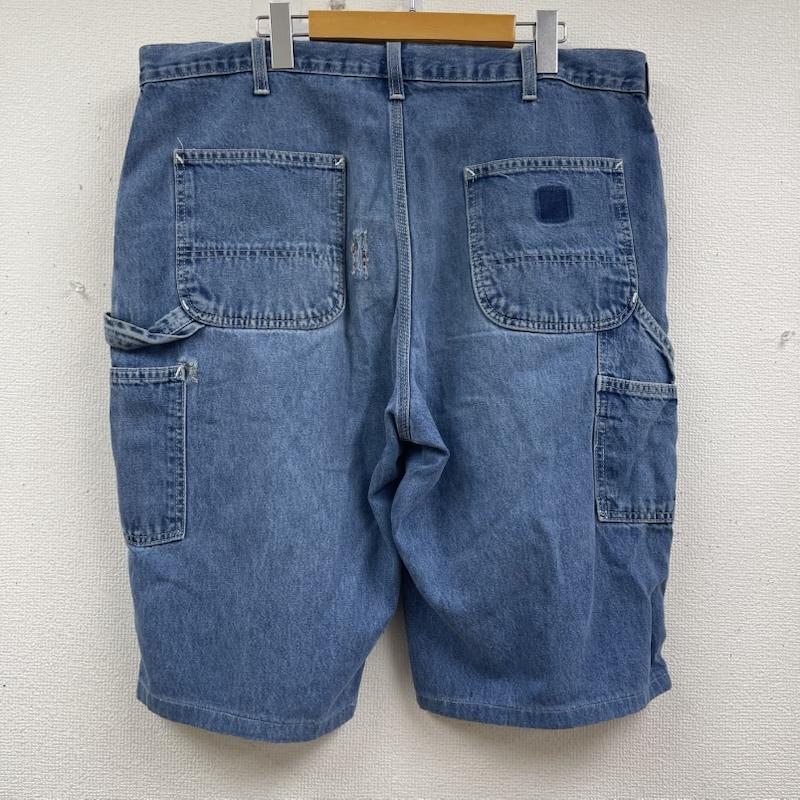 カーハート Carhartt パンツ ショートパンツ B13 DST original dungaree fit デニム ペインター ショーツ 38インチ インディゴ / インディゴ / Indigo メンズ USED 古着 中古 50158389