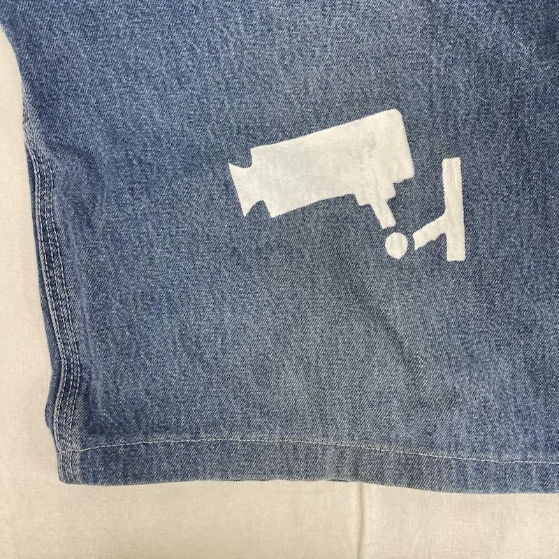 カーハート Carhartt パンツ ショートパンツ B13 DST original dungaree fit デニム ペインター ショーツ 38インチ インディゴ / インディゴ / Indigo メンズ USED 古着 中古 50158389