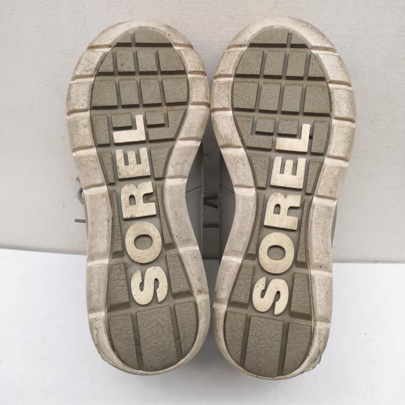 ソレル SOREL ブーツ 一般 スノーブーツ エクスプローラー カーニバル スウェット 24.0cm 灰 / グレー / gray レディース USED 古着 中古 50158394