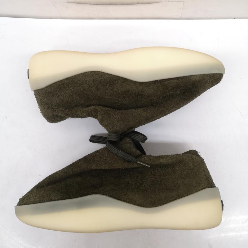 フィアーオブゴッド Fear of God スニーカー スニーカー 24AW Moc Runner スエード スニーカー 43 28.0cm オリーブグリーン / オリーブグリーン / メンズ USED 古着 中古 50158396