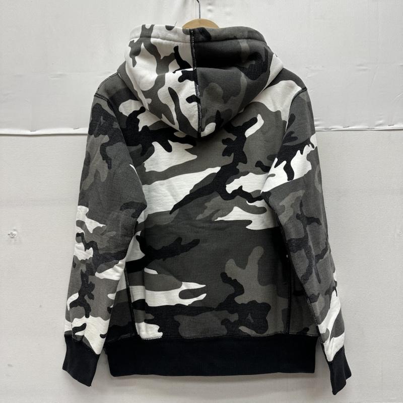 シュプリーム Supreme パーカー 長袖 13aw Snow Camo Box Logo Hooded Sweatshirt BOX ロゴ スノーカモ パーカー S 黒 / ブラック / black X 灰 / グレー / gray メンズ USED 古着 中古 50158397