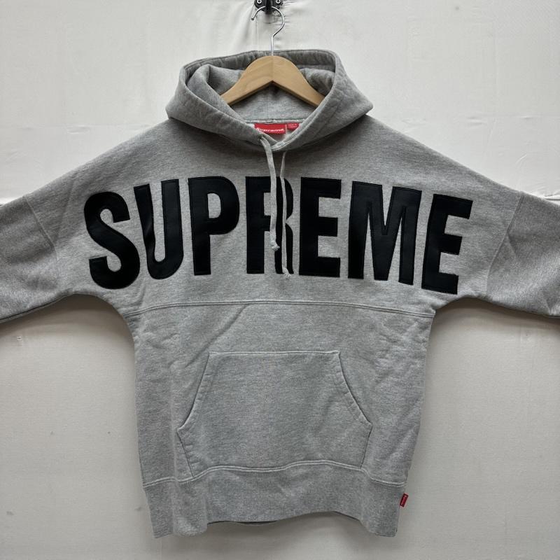 シュプリーム Supreme パーカー 長袖 14AW Banner Pullover Hoodie ロゴ スウェット パーカー S 灰 / グレー / gray メンズ USED 古着 中古 50158399
