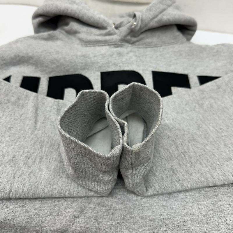 シュプリーム Supreme パーカー 長袖 14AW Banner Pullover Hoodie ロゴ スウェット パーカー S 灰 / グレー / gray メンズ USED 古着 中古 50158399