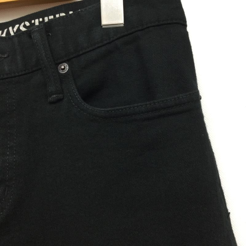 ヒステリックグラマー HYSTERIC GLAMOUR パンツ デニム、ジーンズ HYSTERIC GLAMOUR ヒステリックグラマー 02213AP16 スタッズ付き ブラック デニム スリム パンツ 30インチ 無地 黒 / ブラック / black メンズ USED 古着 中古 50158403