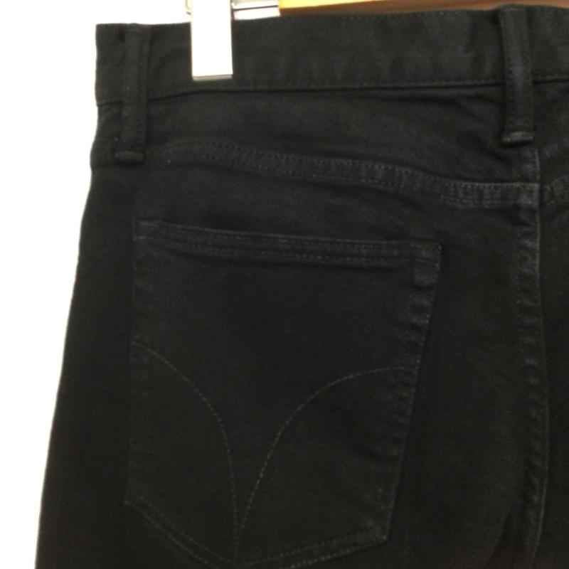 ヒステリックグラマー HYSTERIC GLAMOUR パンツ デニム、ジーンズ HYSTERIC GLAMOUR ヒステリックグラマー 02213AP16 スタッズ付き ブラック デニム スリム パンツ 30インチ 無地 黒 / ブラック / black メンズ USED 古着 中古 50158403