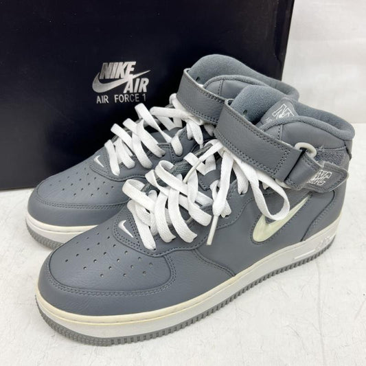 ナイキ NIKE スニーカー スニーカー AIR FORCE 1 MID NYC  COOL GREY  DH5622-001 エアフォースワン 26.0cm 灰 / グレー / gray メンズ USED 古着 中古 50158409
