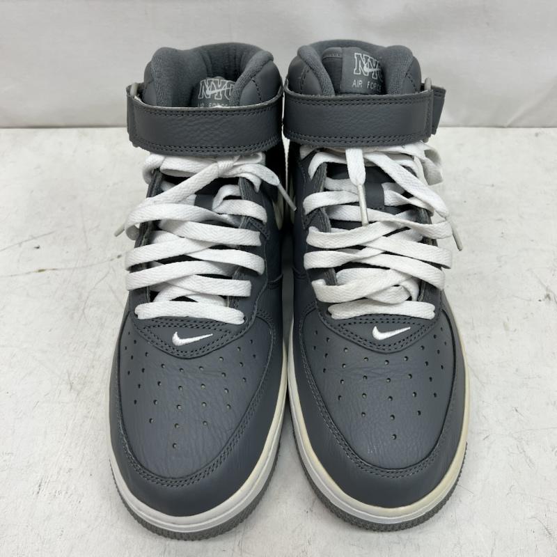 ナイキ NIKE スニーカー スニーカー AIR FORCE 1 MID NYC  COOL GREY  DH5622-001 エアフォースワン 26.0cm 灰 / グレー / gray メンズ USED 古着 中古 50158409
