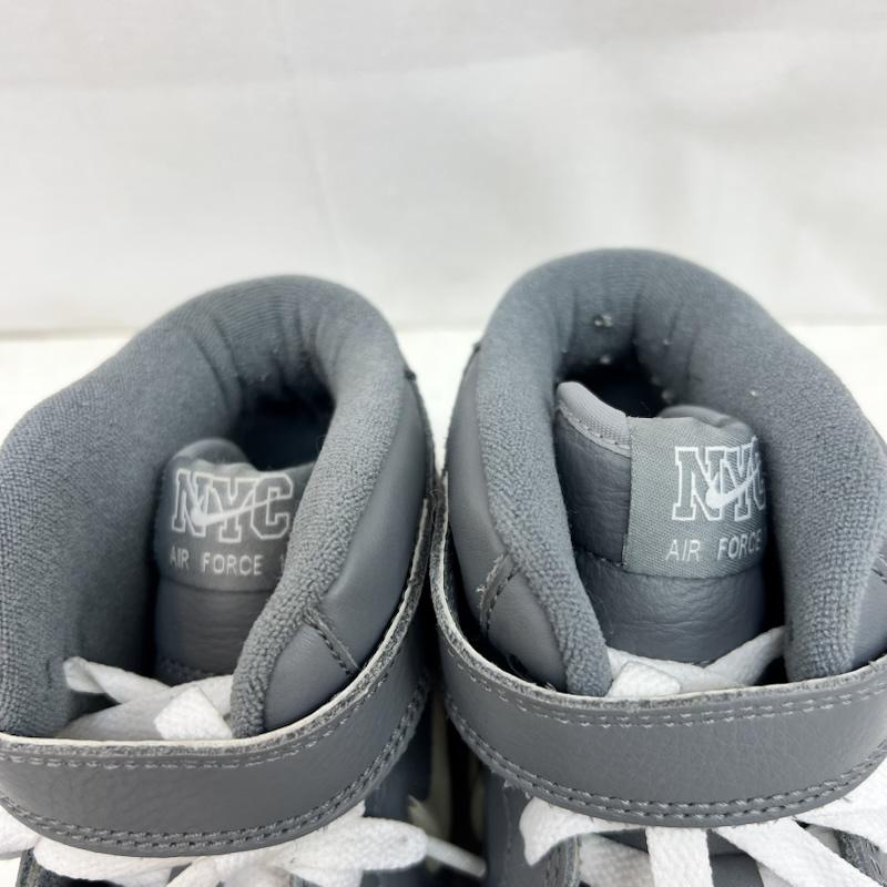 ナイキ NIKE スニーカー スニーカー AIR FORCE 1 MID NYC  COOL GREY  DH5622-001 エアフォースワン 26.0cm 灰 / グレー / gray メンズ USED 古着 中古 50158409