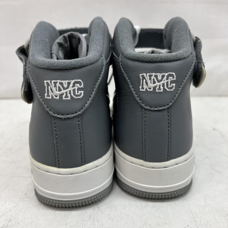 ナイキ NIKE スニーカー スニーカー AIR FORCE 1 MID NYC  COOL GREY  DH5622-001 エアフォースワン 26.0cm 灰 / グレー / gray メンズ USED 古着 中古 50158409