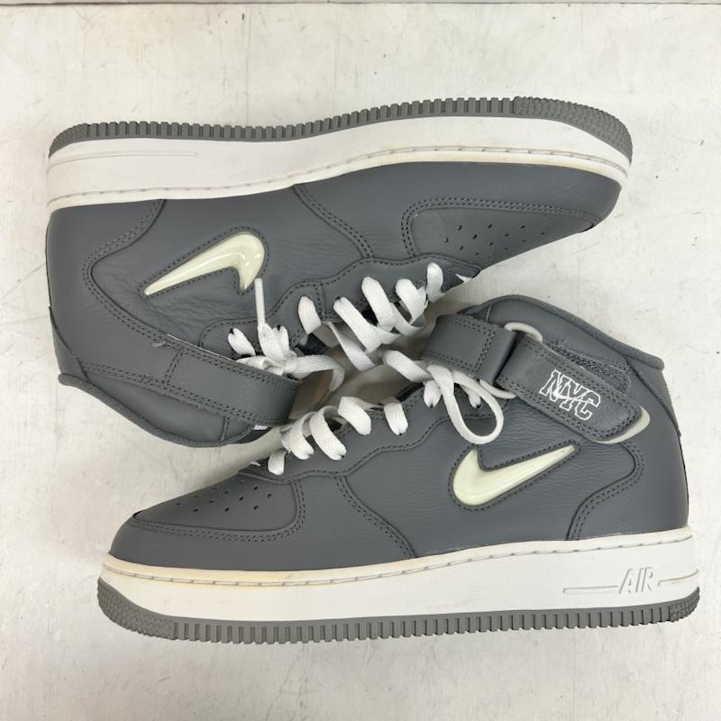 ナイキ NIKE スニーカー スニーカー AIR FORCE 1 MID NYC  COOL GREY  DH5622-001 エアフォースワン 26.0cm 灰 / グレー / gray メンズ USED 古着 中古 50158409