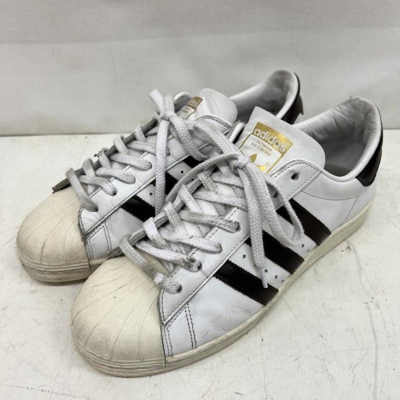 アディダス adidas スニーカー スニーカー BILLY S別注 SUPERSTAR 82 ID0987 スーパースター 27.5cm 白 / ホワイト / white X 茶 / ブラウン / brown メンズ USED 古着 中古 50158412
