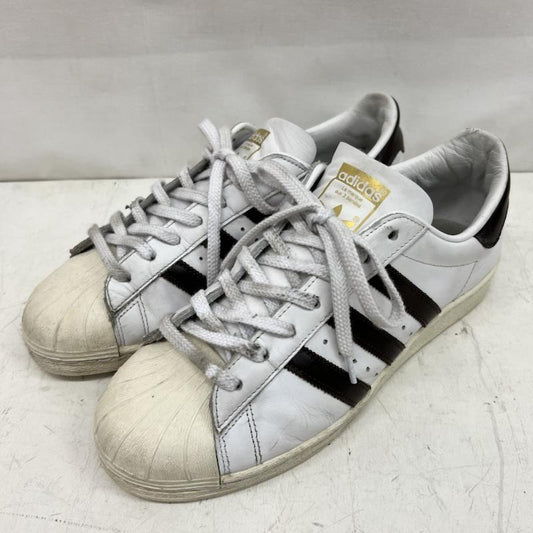 アディダス adidas スニーカー スニーカー BILLY S別注 SUPERSTAR 82 ID0987 スーパースター 27.5cm 白 / ホワイト / white X 茶 / ブラウン / brown メンズ USED 古着 中古 50158412