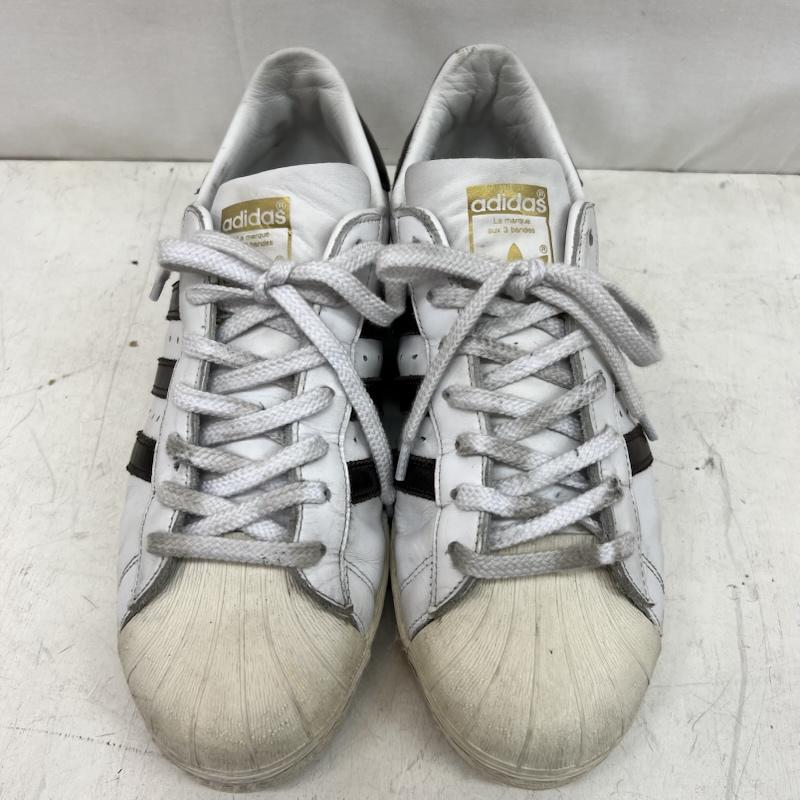 アディダス adidas スニーカー スニーカー BILLY S別注 SUPERSTAR 82 ID0987 スーパースター 27.5cm 白 / ホワイト / white X 茶 / ブラウン / brown メンズ USED 古着 中古 50158412