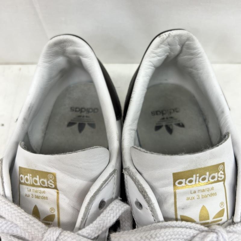 アディダス adidas スニーカー スニーカー BILLY S別注 SUPERSTAR 82 ID0987 スーパースター 27.5cm 白 / ホワイト / white X 茶 / ブラウン / brown メンズ USED 古着 中古 50158412