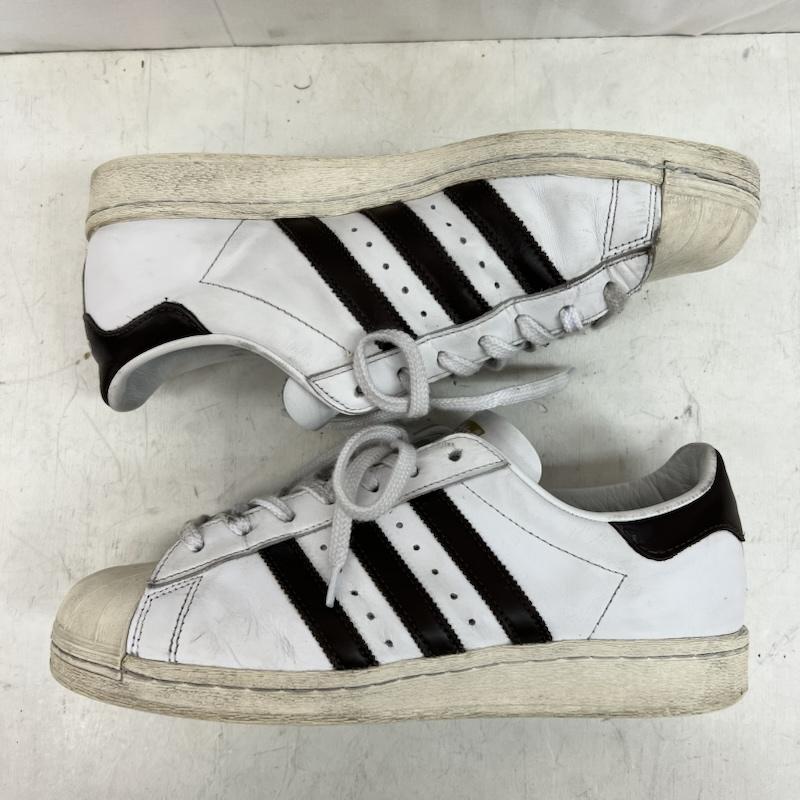 アディダス adidas スニーカー スニーカー BILLY S別注 SUPERSTAR 82 ID0987 スーパースター 27.5cm 白 / ホワイト / white X 茶 / ブラウン / brown メンズ USED 古着 中古 50158412