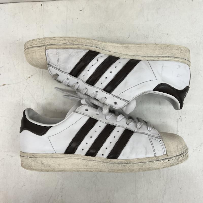 アディダス adidas スニーカー スニーカー BILLY S別注 SUPERSTAR 82 ID0987 スーパースター 27.5cm 白 / ホワイト / white X 茶 / ブラウン / brown メンズ USED 古着 中古 50158412