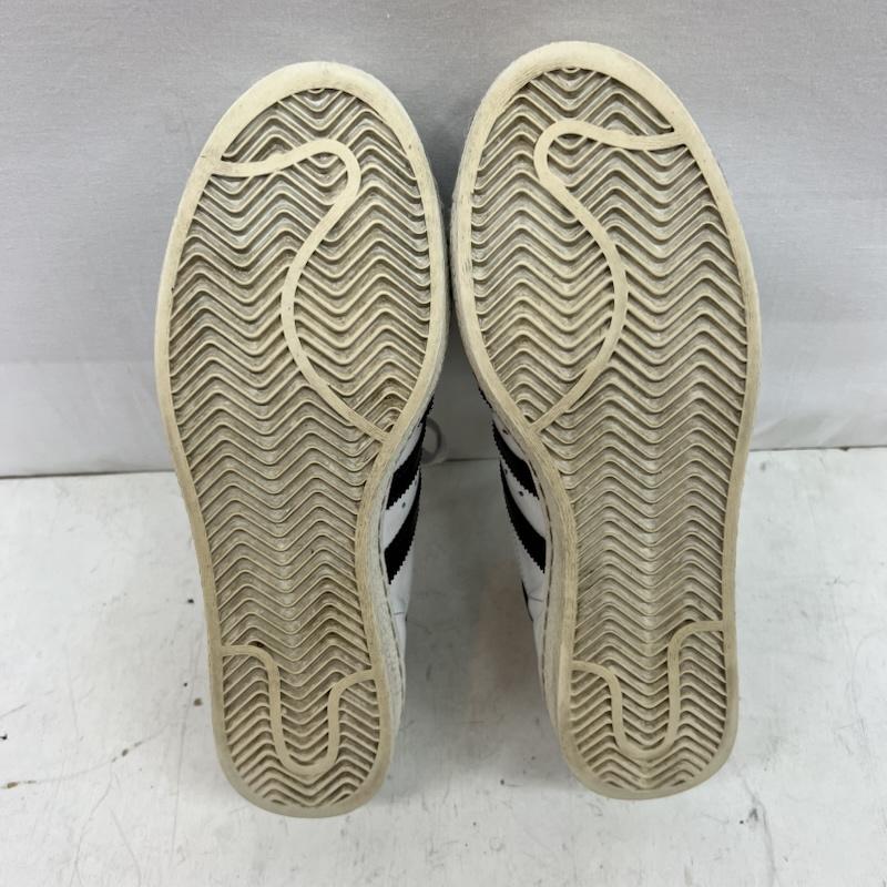 アディダス adidas スニーカー スニーカー BILLY S別注 SUPERSTAR 82 ID0987 スーパースター 27.5cm 白 / ホワイト / white X 茶 / ブラウン / brown メンズ USED 古着 中古 50158412