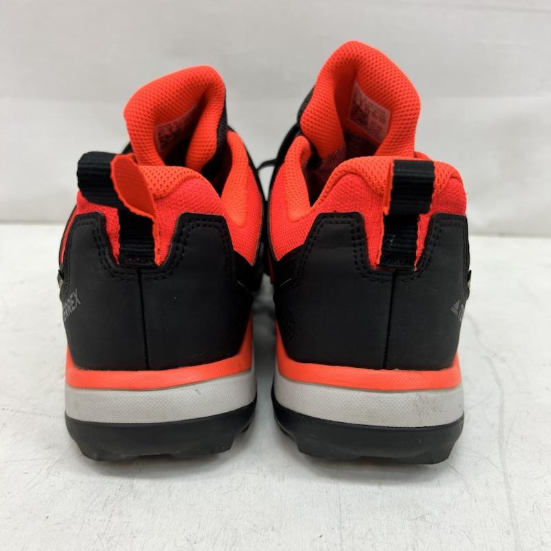 アディダス adidas スニーカー スニーカー トレイルランニングシューズ ゴアテックス GZ8909 26.5cm 黒 / ブラック / black X 灰 / グレー / gray X 橙 / オレンジ / orange メンズ USED 古着 中古 50158414