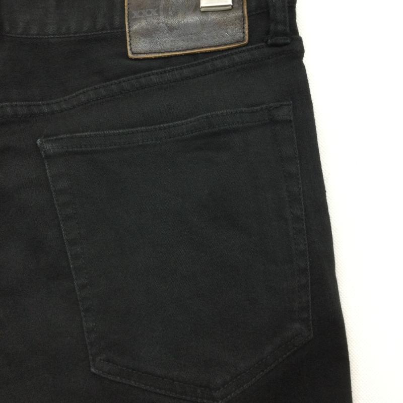 ヒステリックグラマー HYSTERIC GLAMOUR パンツ デニム、ジーンズ ヒステリック グラマー 0651AP05 ダメージ ストレッチ デニムパンツ 30インチ 無地 黒 / ブラック / black メンズ USED 古着 中古 50158419