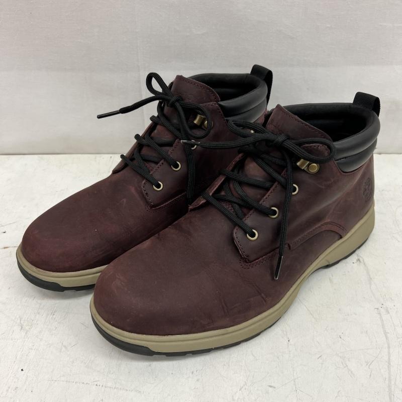 ティンバーランド Timberland ブーツ 一般 アトウェルズ アベニュー ウォータープルーフ チャッカ ブーツ 27.0cm 茶 / ブラウン / brown メンズ USED 古着 中古 50158423