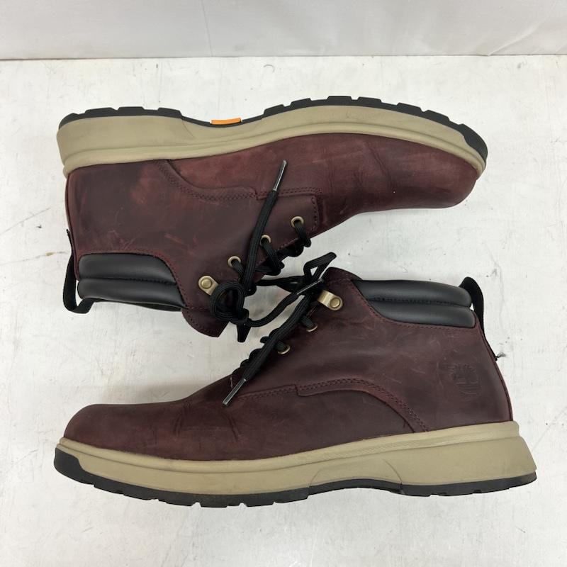 ティンバーランド Timberland ブーツ 一般 アトウェルズ アベニュー ウォータープルーフ チャッカ ブーツ 27.0cm 茶 / ブラウン / brown メンズ USED 古着 中古 50158423