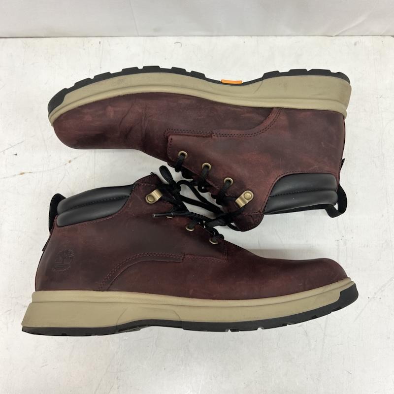 ティンバーランド Timberland ブーツ 一般 アトウェルズ アベニュー ウォータープルーフ チャッカ ブーツ 27.0cm 茶 / ブラウン / brown メンズ USED 古着 中古 50158423