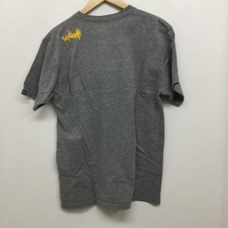 ステューシー STUSSY Tシャツ 半袖 STUSSY CUSTOMADE Tシャツ　MADE IN USA 2 プリント 灰 / グレー / gray メンズ USED 古着 中古 50158435