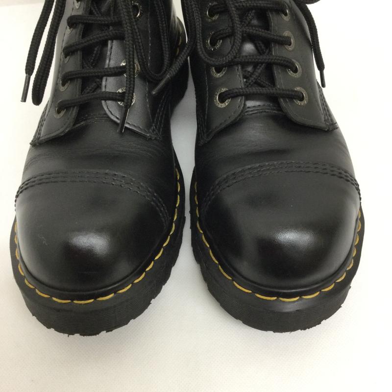 ドクターマーチン Dr.Martens ブーツ ショートブーツ ドクターマーチン　10966 スチールトゥ　10ホールブーツ UK：8 黒 / ブラック / black メンズ USED 古着 中古 50158444