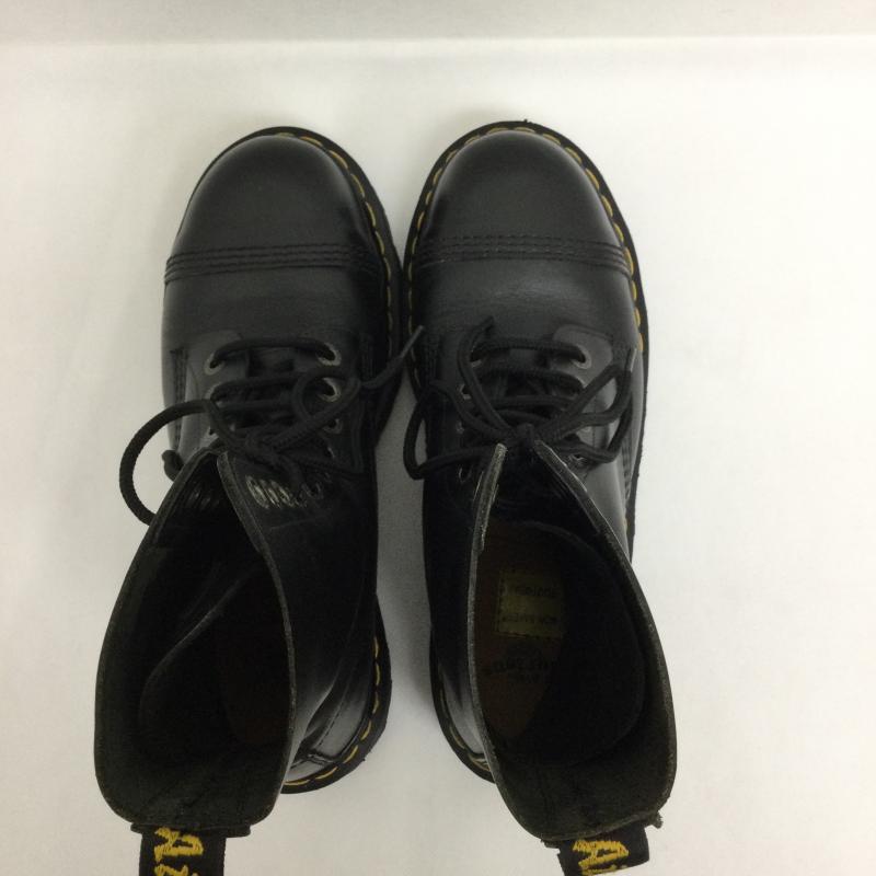 ドクターマーチン Dr.Martens ブーツ ショートブーツ ドクターマーチン　10966 スチールトゥ　10ホールブーツ UK：8 黒 / ブラック / black メンズ USED 古着 中古 50158444