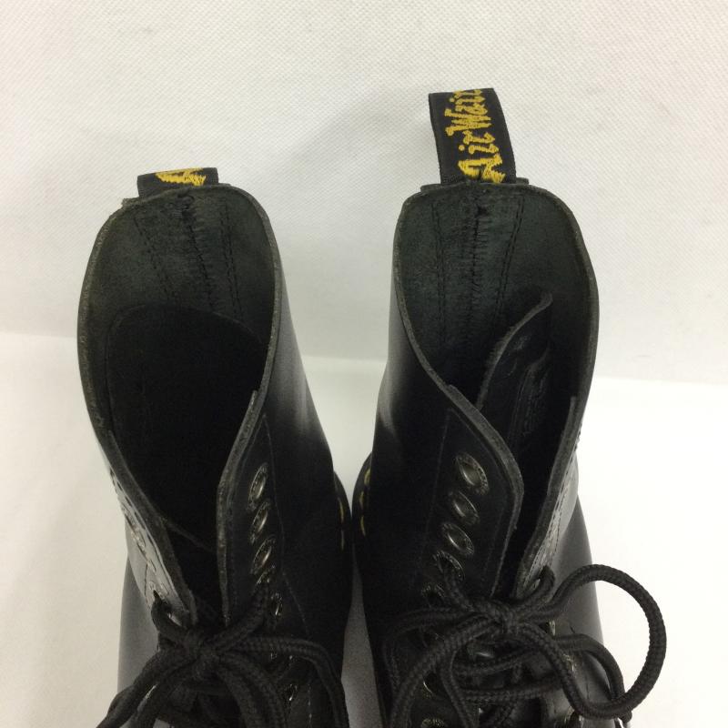 ドクターマーチン Dr.Martens ブーツ ショートブーツ ドクターマーチン　10966 スチールトゥ　10ホールブーツ UK：8 黒 / ブラック / black メンズ USED 古着 中古 50158444