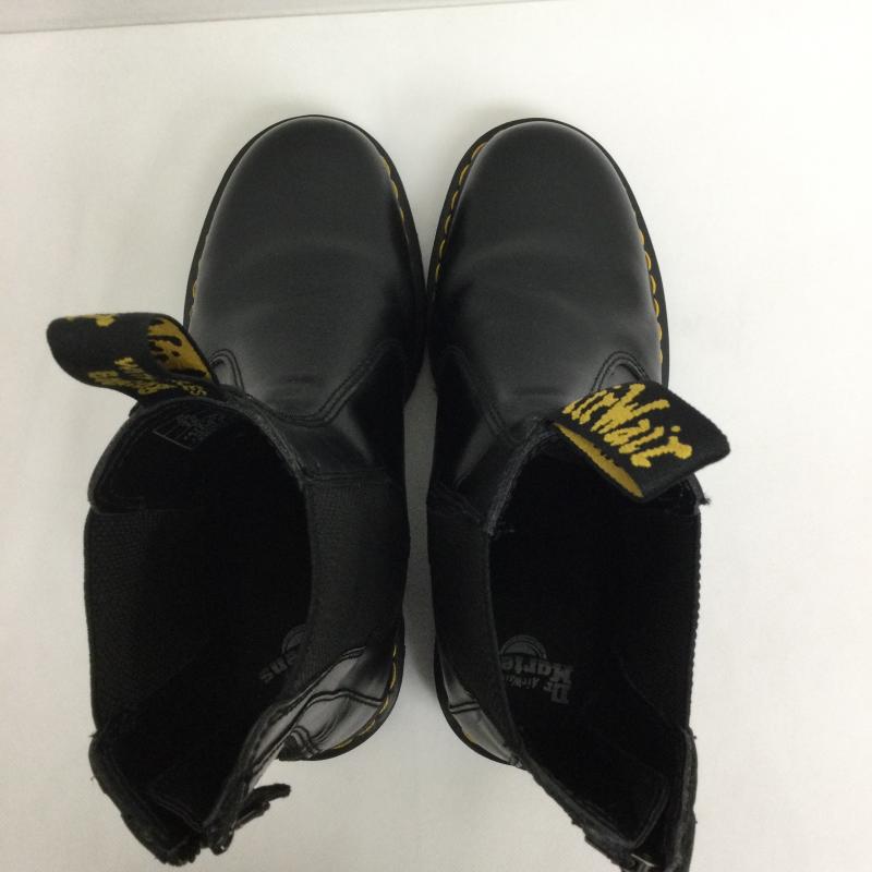 ドクターマーチン Dr.Martens ブーツ 一般 Dr.Martens ドクターマーチン レザーシューズ 2976 Hi Bex w/zip Black Smooth 27844001 サイドゴア チェルシーブーツ UK：8 黒 / ブラック / black メンズ USED 古着 中古 50158445