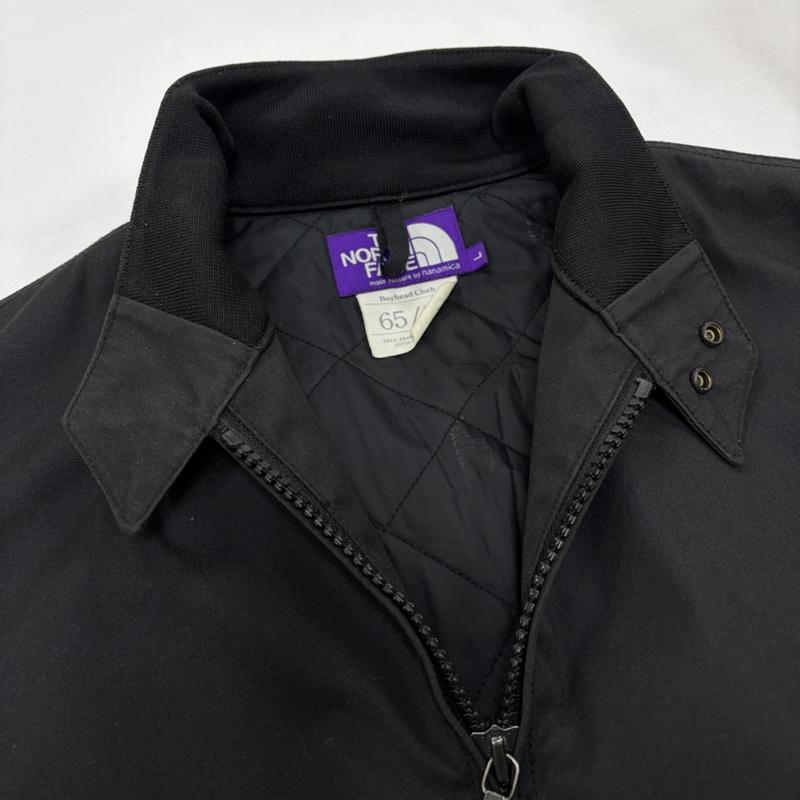 ザノースフェイス THE NORTH FACE ジャケット、上着 ジャンパー、ブルゾン パープルレーベル フィールドジャケット NY2165N BEAMS 別注 ブルゾン フルジップ ロゴ 刺繍 L 無地 X ワンポイント X ロゴ、文字 X 刺繍 黒 / ブラック / black X 白 / ホワイト / white メンズ USED 古着 中古 50158451