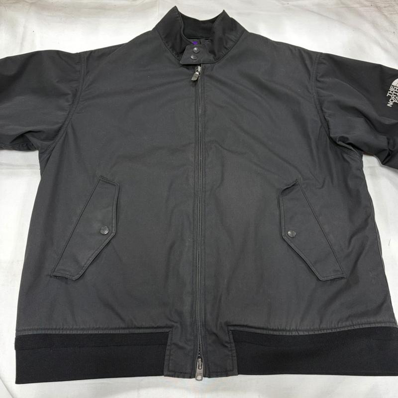 ザノースフェイス THE NORTH FACE ジャケット、上着 ジャンパー、ブルゾン パープルレーベル フィールドジャケット NY2165N BEAMS 別注 ブルゾン フルジップ ロゴ 刺繍 L 無地 X ワンポイント X ロゴ、文字 X 刺繍 黒 / ブラック / black X 白 / ホワイト / white メンズ USED 古着 中古 50158451