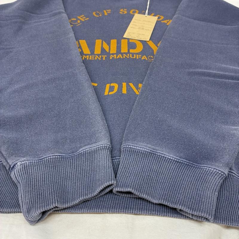 ラッツ RATS トレーナー 長袖 25ss PIGMENT DYED CREW NECK SWEAT ピグメントダイ クルーネック スウェット 25RTC-0203 M ロゴ、文字 X ダメージ加工 メンズ USED 古着 中古 50158457