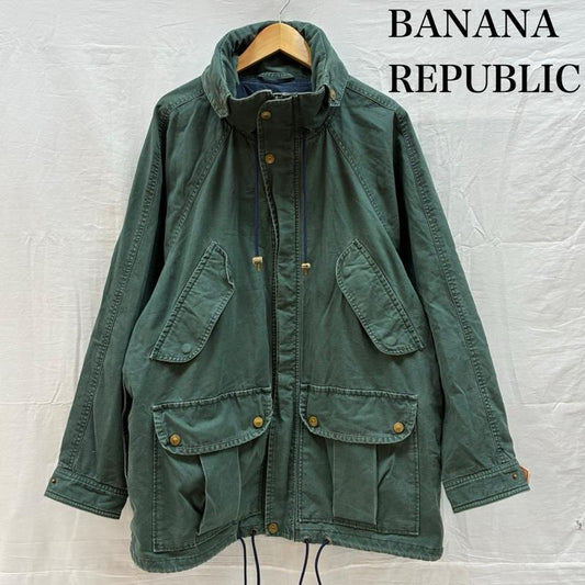 バナナリパブリック BANANA REPUBLIC ジャケット、上着 ジャンパー、ブルゾン 80s 90s 初期タグ ハンティング フィールド ジャケット マウンテンパーカー M-65タイプ L メンズ USED 古着 中古 50158463