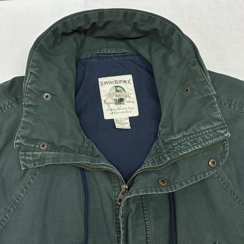 バナナリパブリック BANANA REPUBLIC ジャケット、上着 ジャンパー、ブルゾン 80s 90s 初期タグ ハンティング フィールド ジャケット マウンテンパーカー M-65タイプ L メンズ USED 古着 中古 50158463